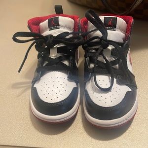 Red, white & black Jordan 1’s